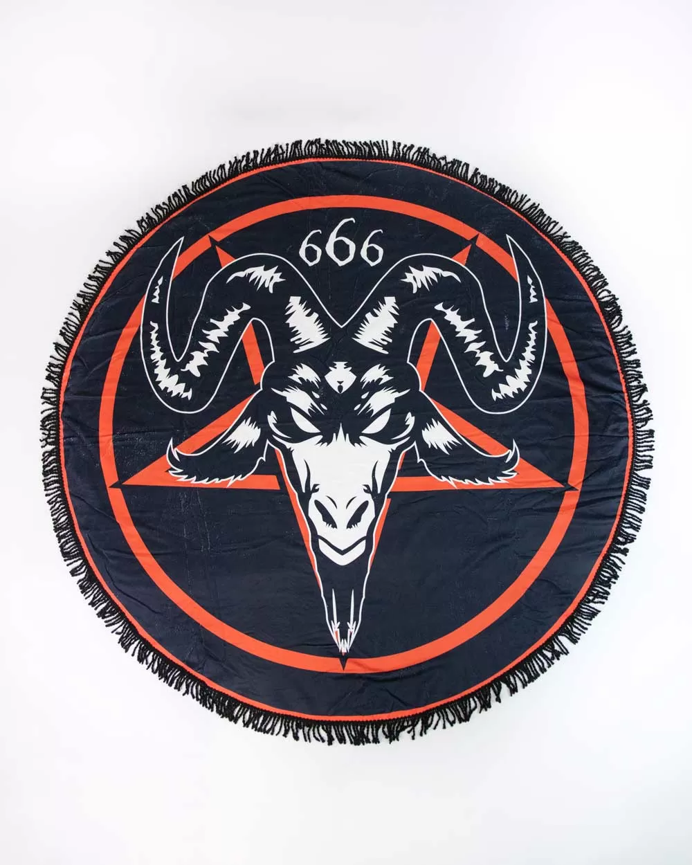 666 Round Towel