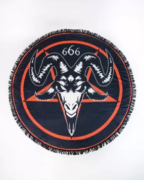 666 Round Towel