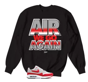 Air Max 1 Big Bubble Air We Go Sweater