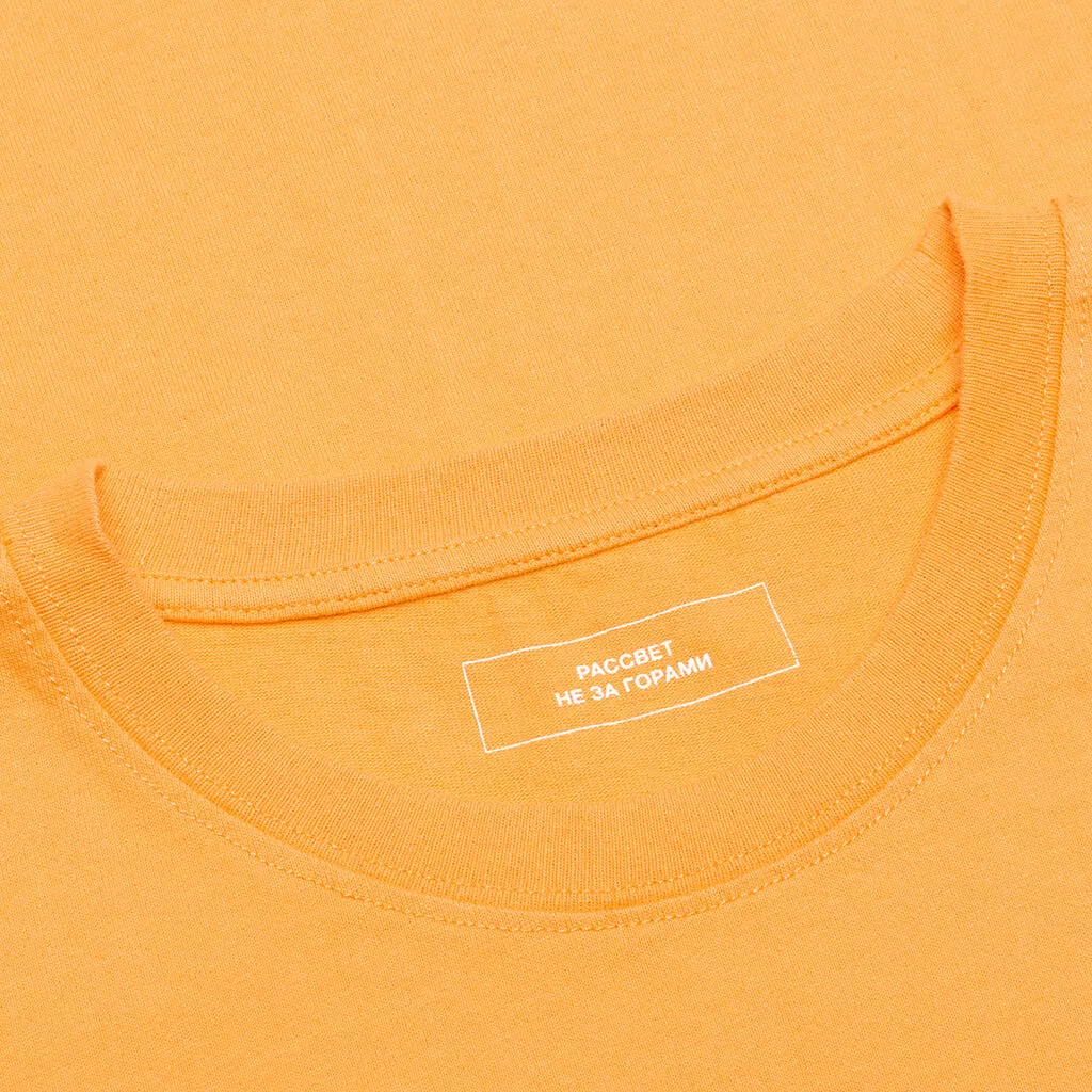 Airline Logo S/S Tee - Orange