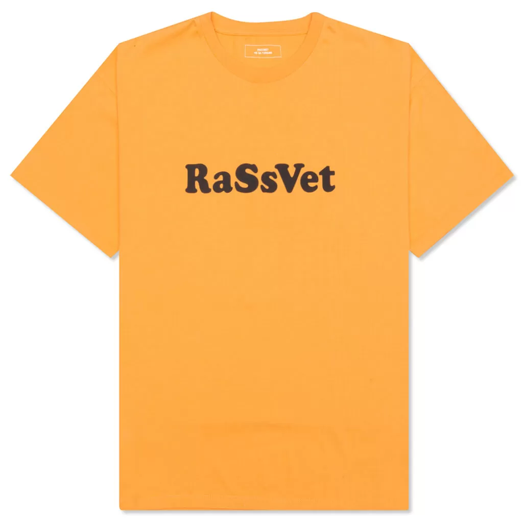 Airline Logo S/S Tee - Orange