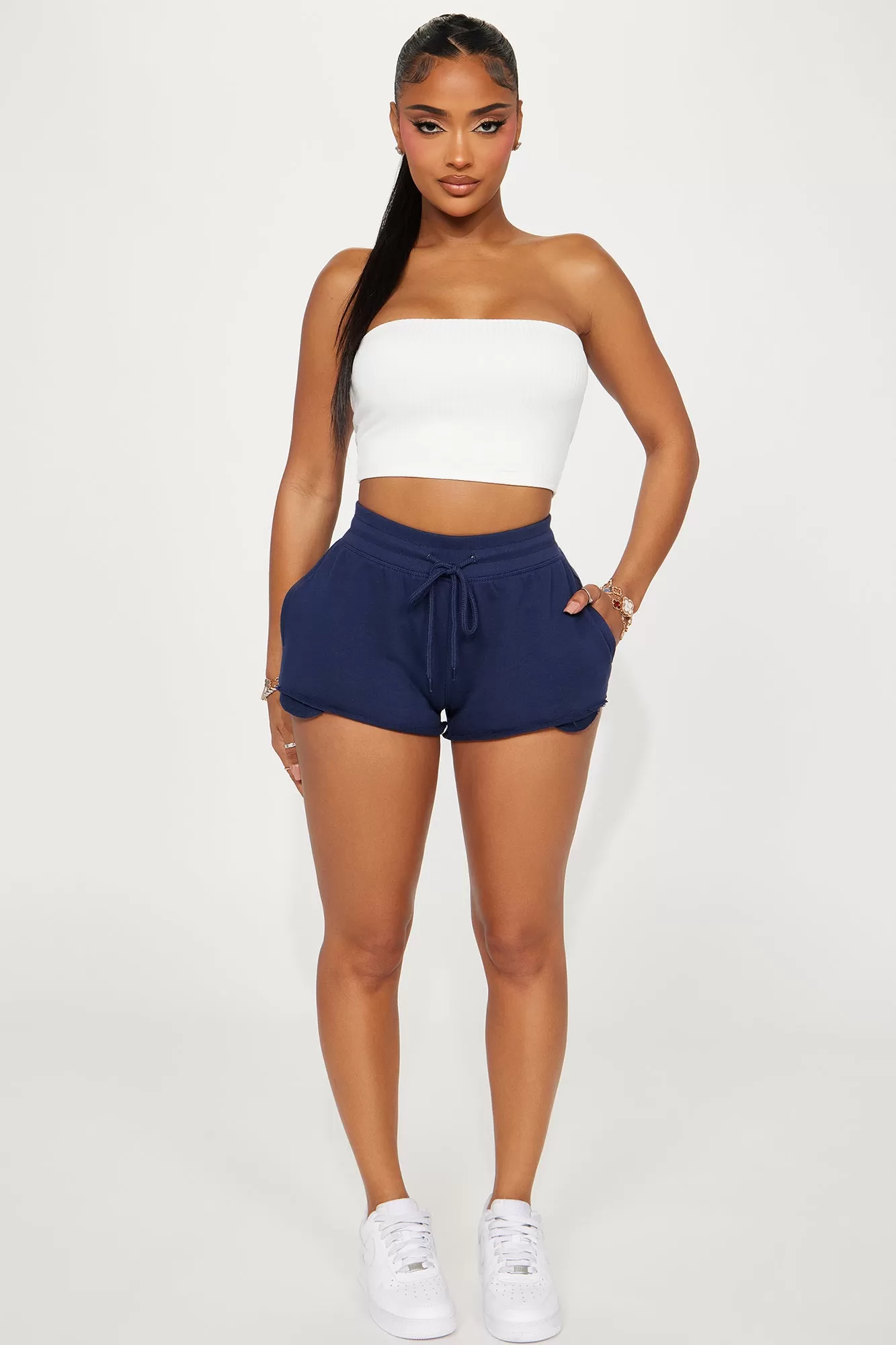 Andrea Lounge Short - Navy