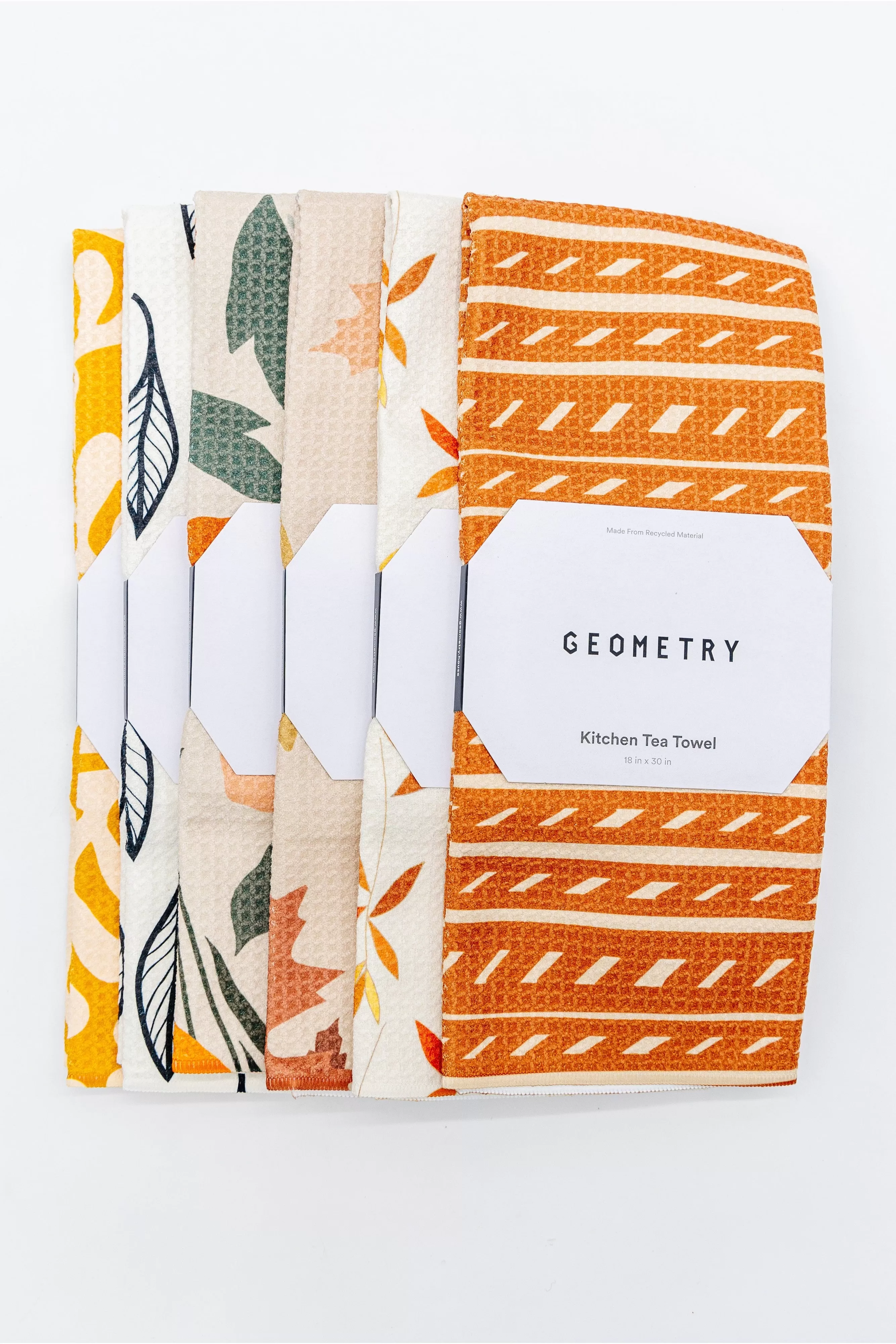 Autumn Geometry House Towels