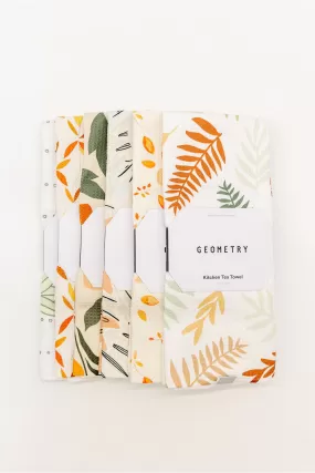 Autumn Geometry House Towels