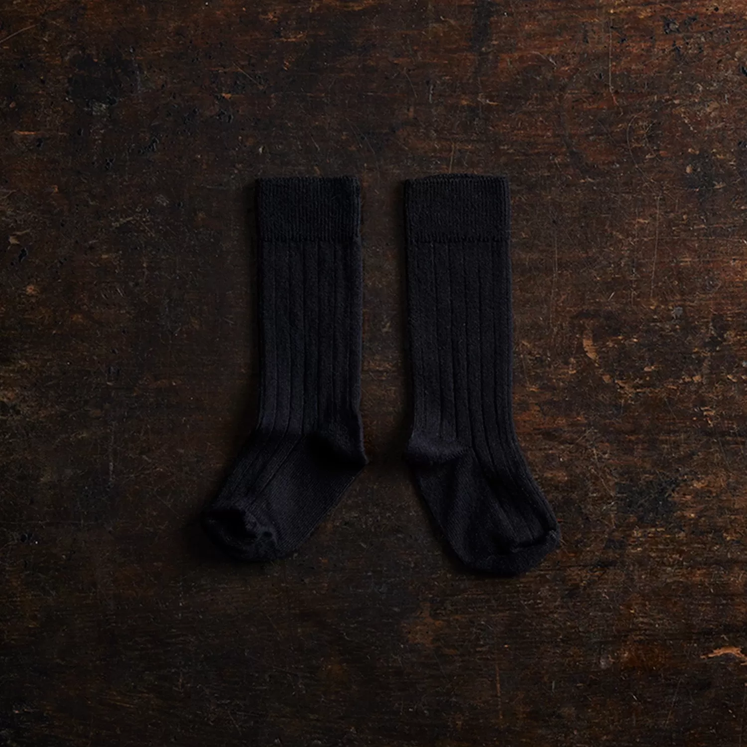 Babies & Kids Cotton Knee Socks - Coal