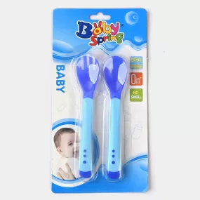 Baby Spring Spoon Fork Set