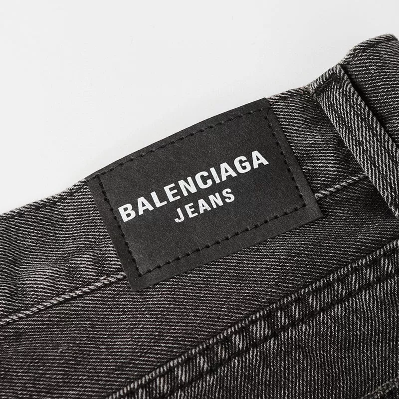 Balenciaga Grey Baggy Jeans