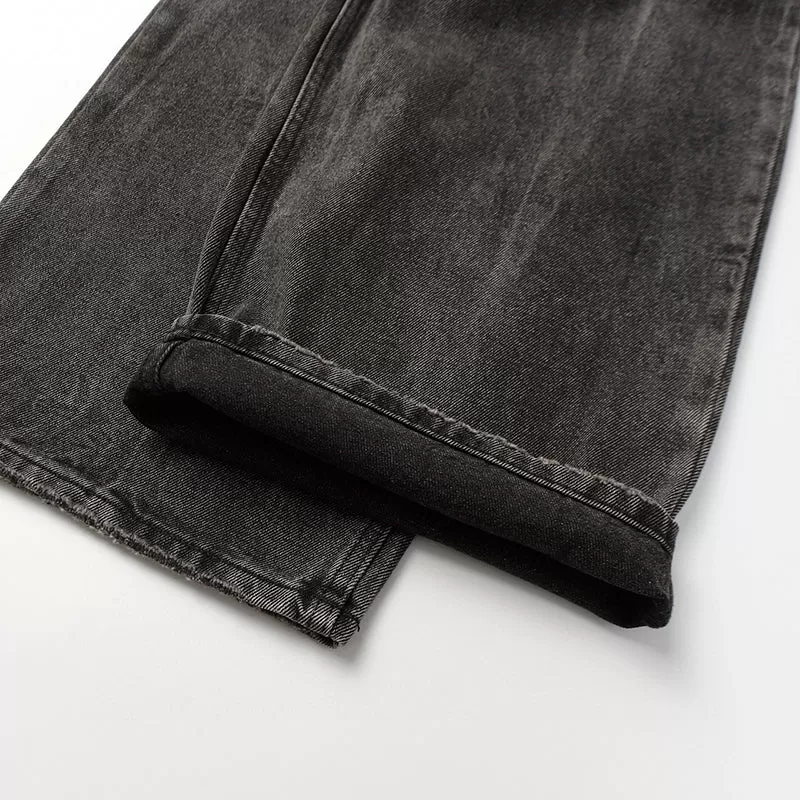 Balenciaga Grey Baggy Jeans