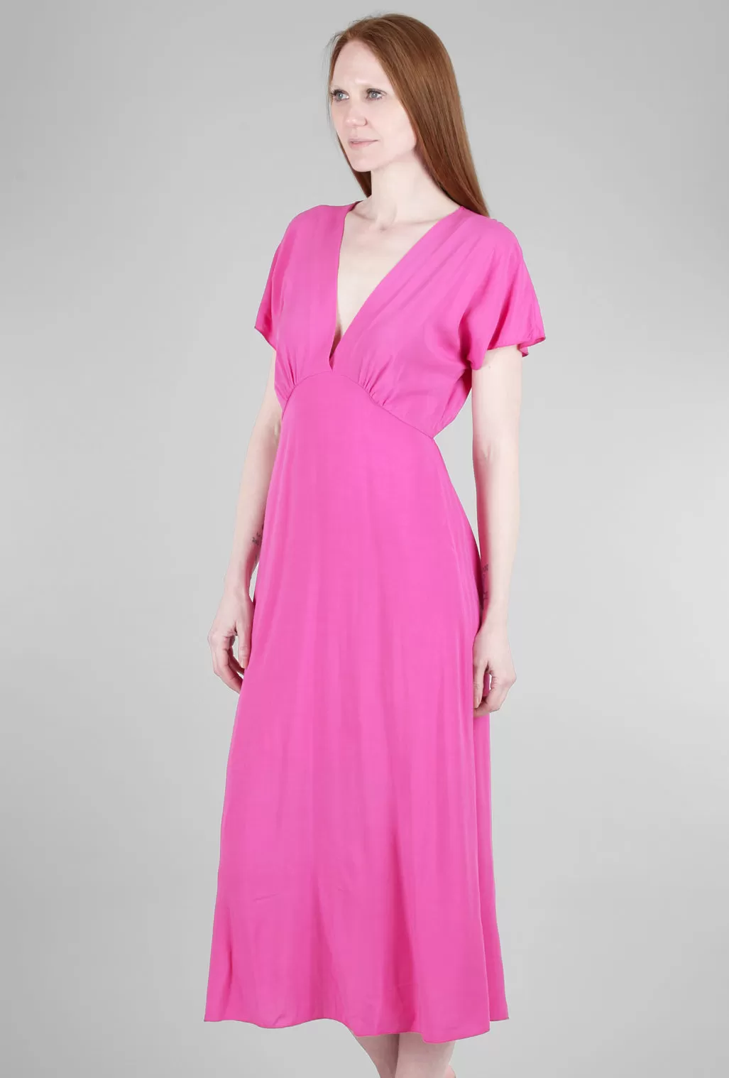 Beach Day Maxi Dress, Fuchsia