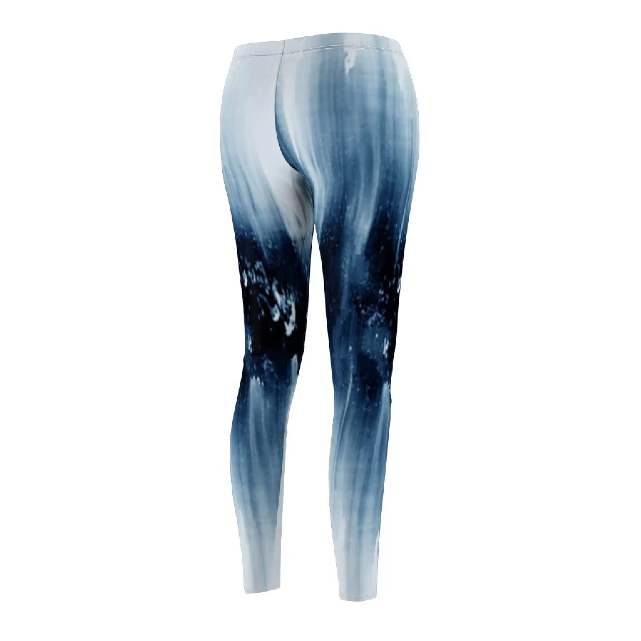 Bynelo Tie Dye Icy Women's Casual Leggings