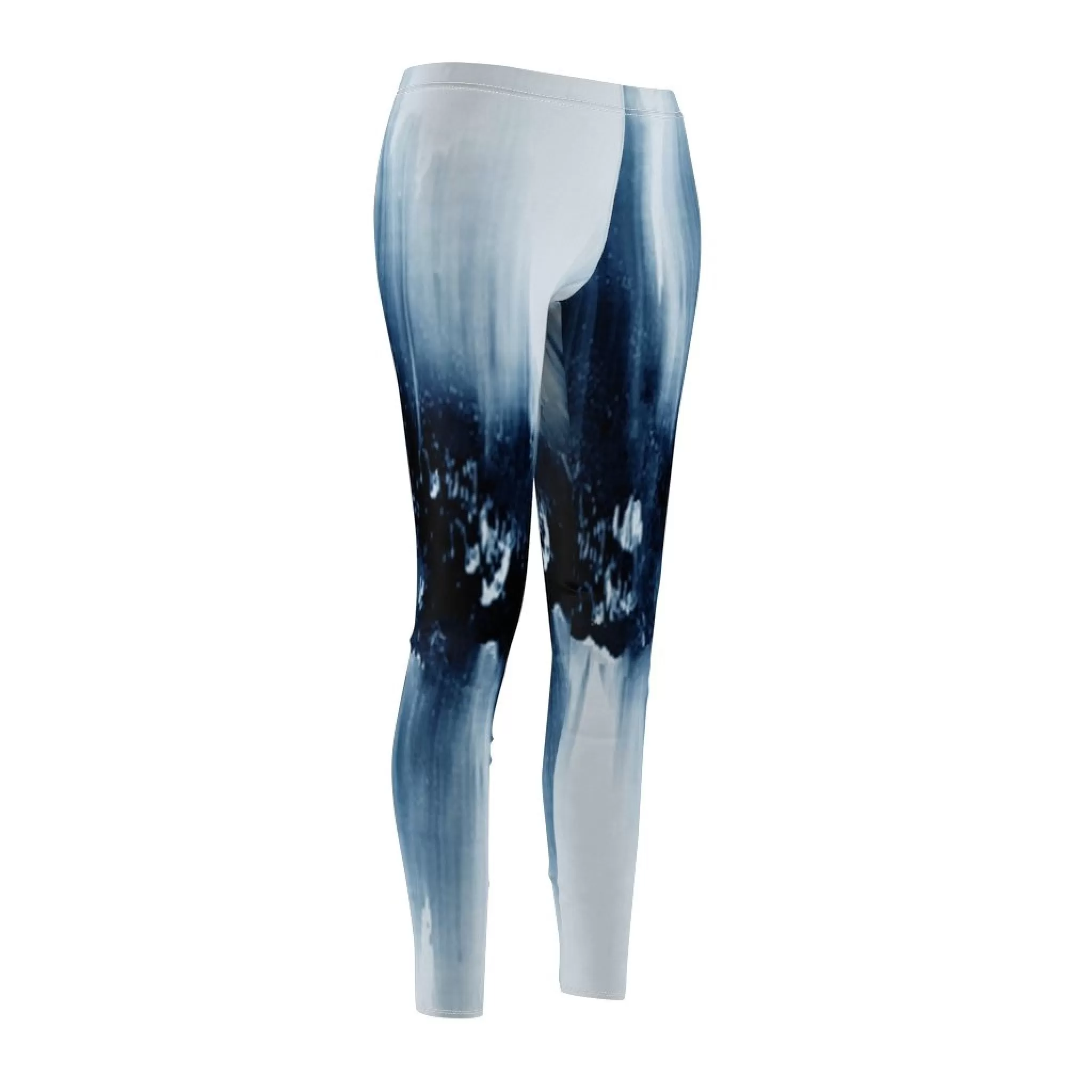 Bynelo Tie Dye Icy Women's Casual Leggings