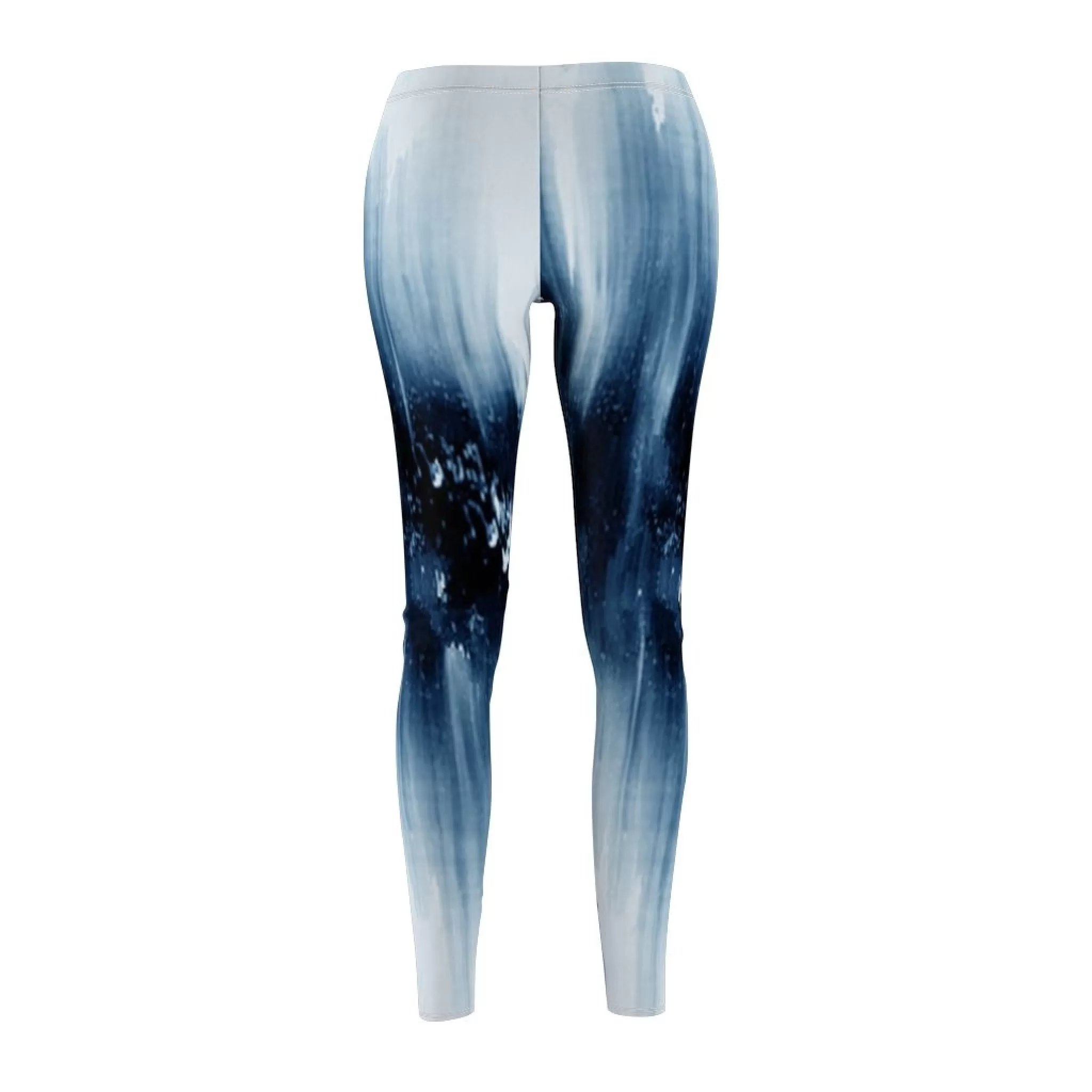 Bynelo Tie Dye Icy Women's Casual Leggings