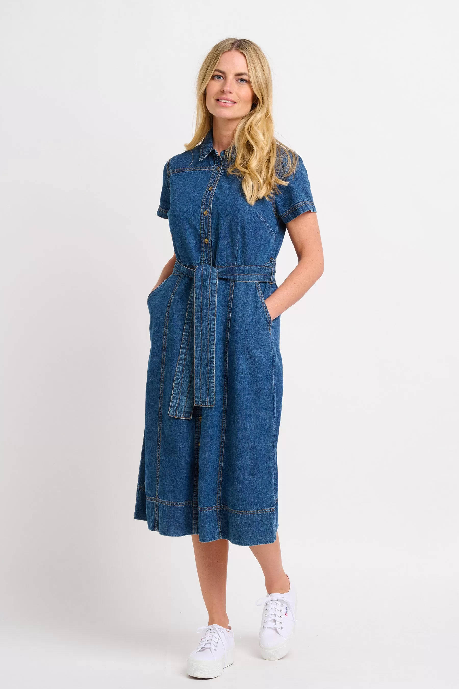 Caris Shirt Dress