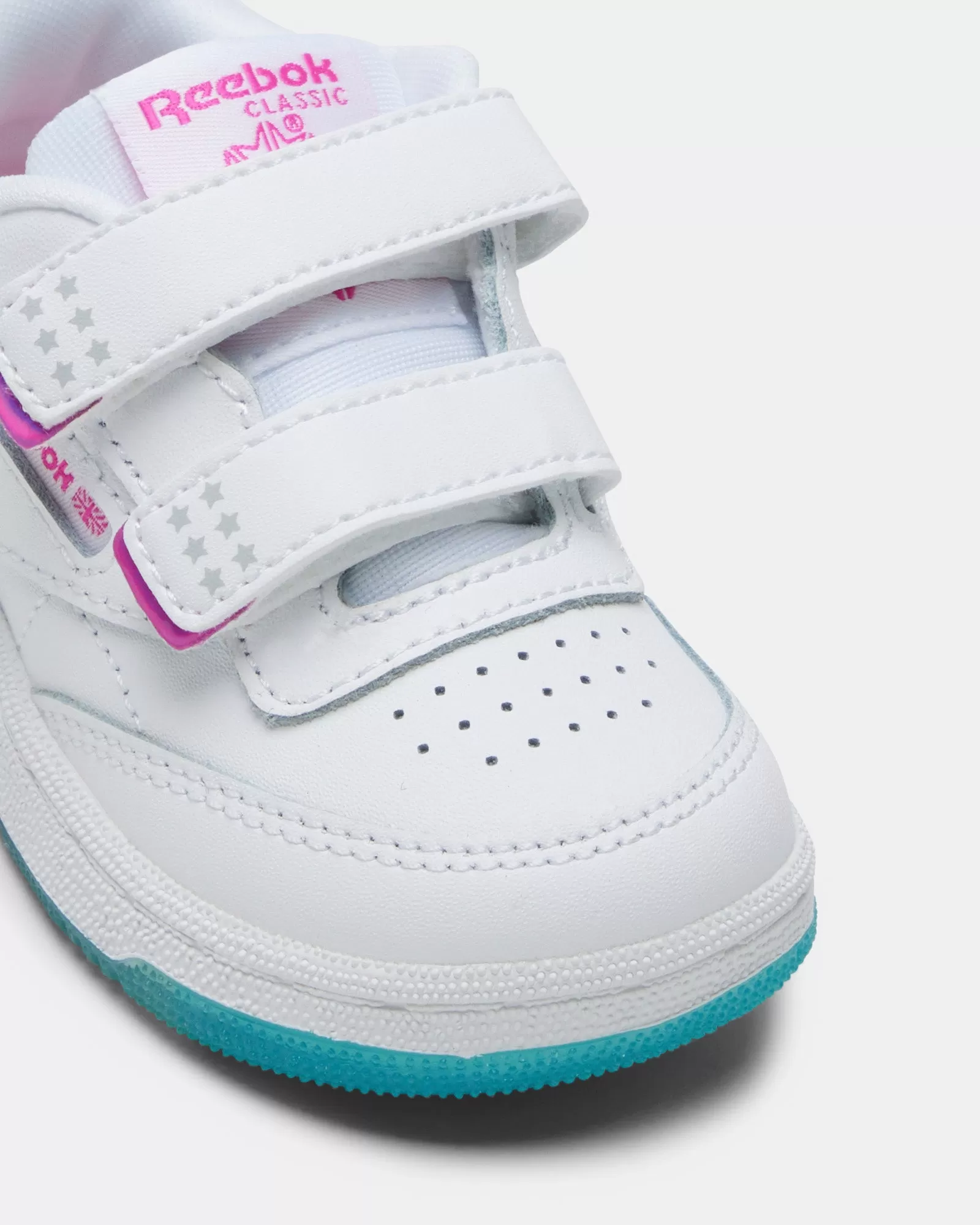 Club C 2V 2.0 White/White/Laser Pink