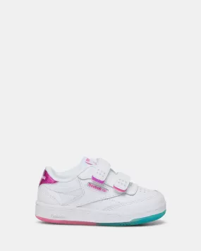 Club C 2V 2.0 White/White/Laser Pink