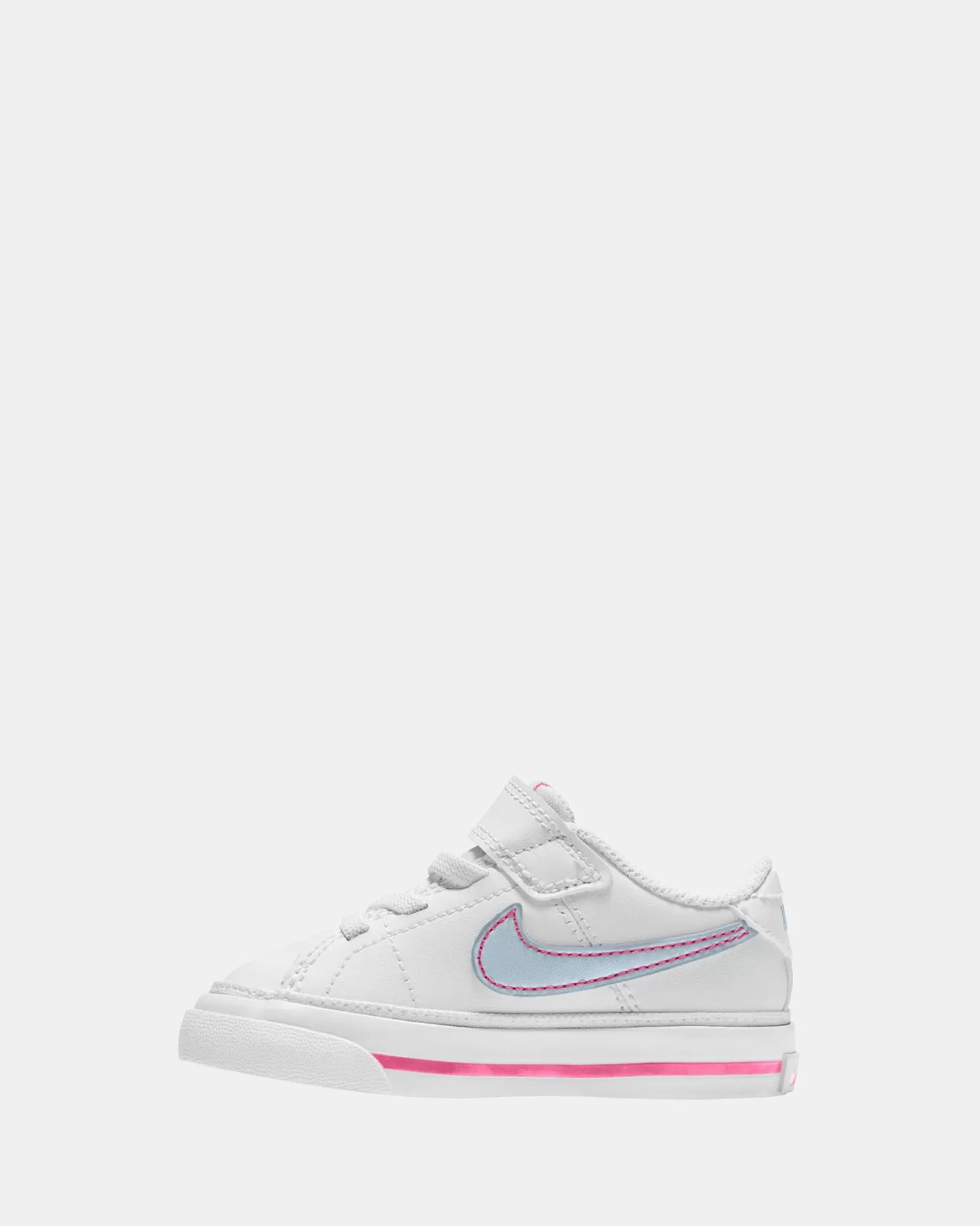 Court Legacy Infant White/Lt Armory Blue/Pinksicle