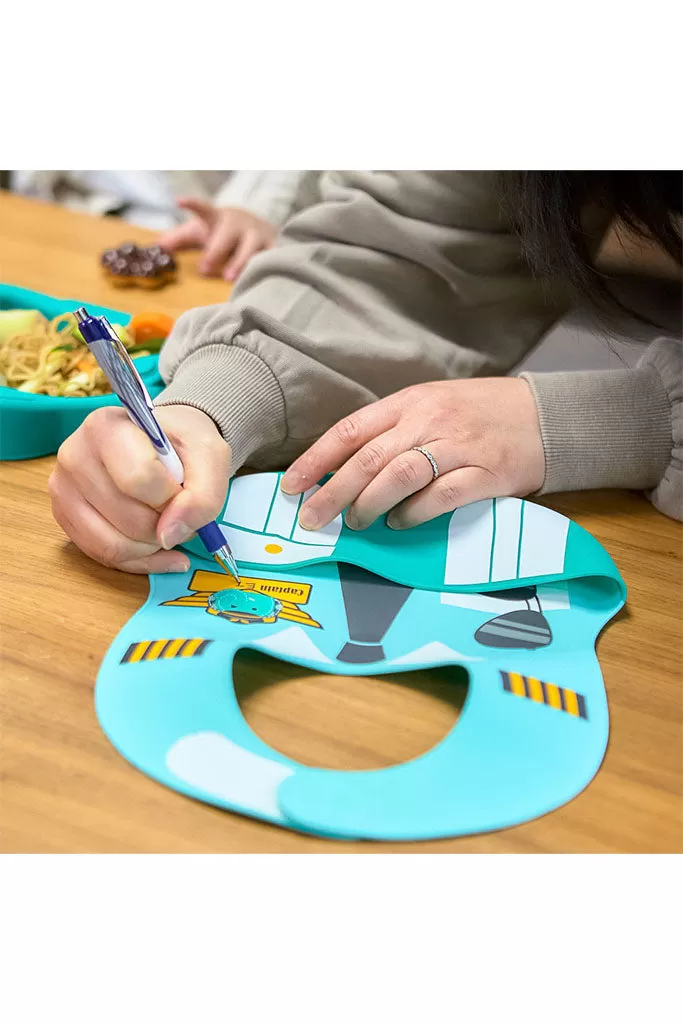 Creativplate Toddler Mealtime Set - Little Pilot Lucas