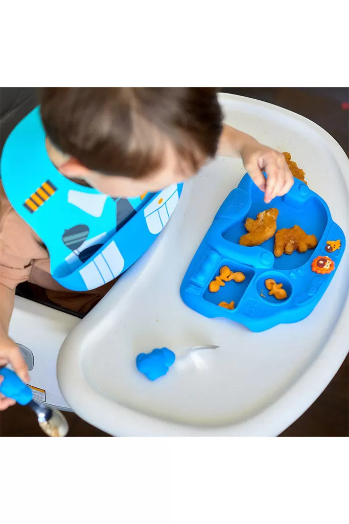 Creativplate Toddler Mealtime Set - Little Pilot Lucas