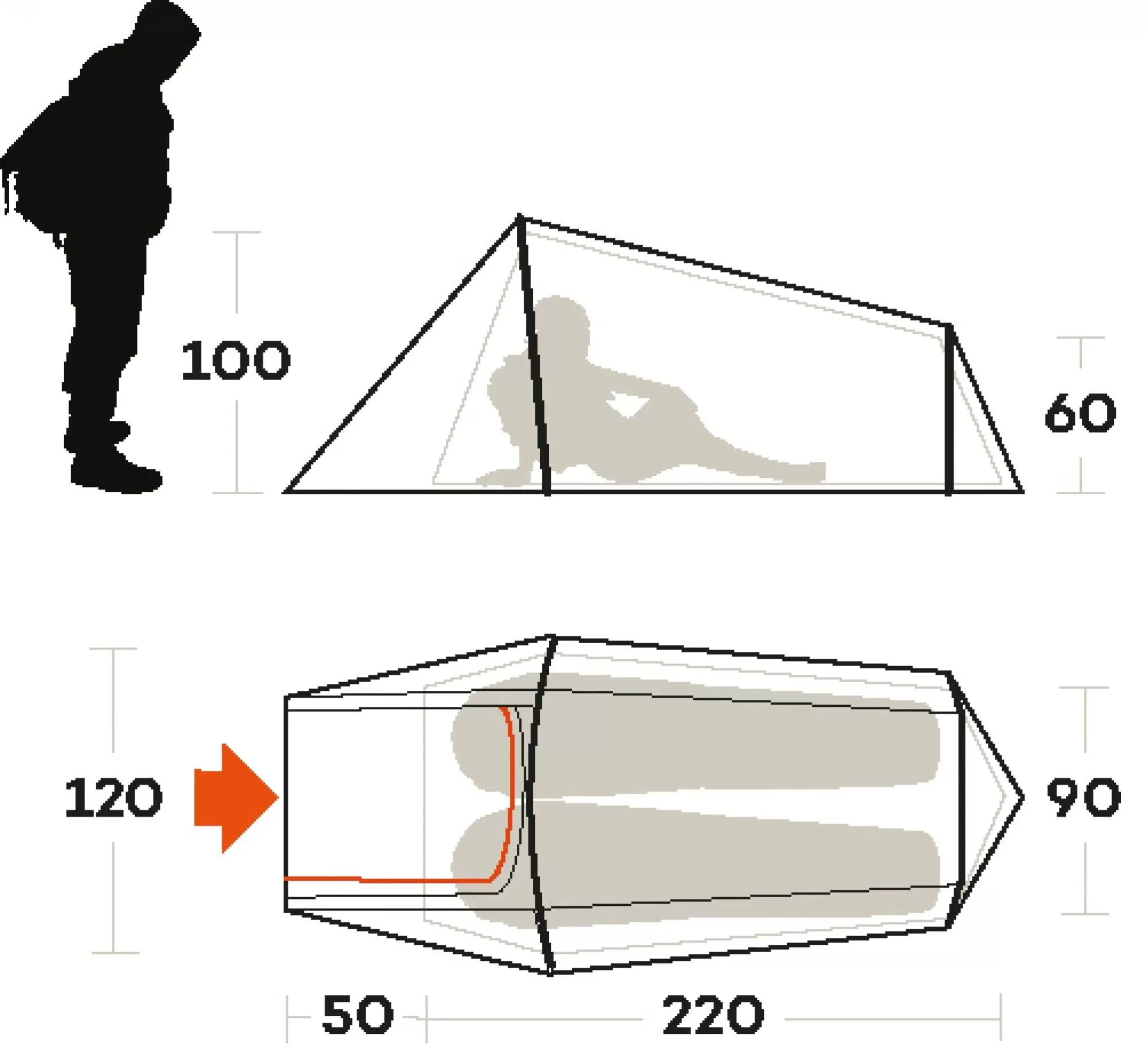 Ferrino Sling 2 - Tenda 3 Stagioni 2 Posti