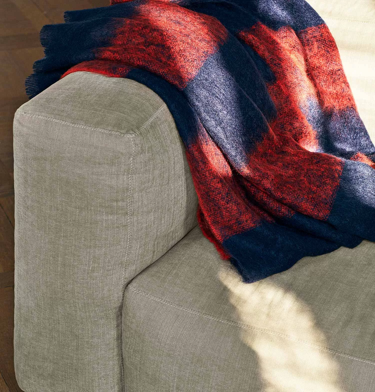 HAY Mohair Blanket – Red