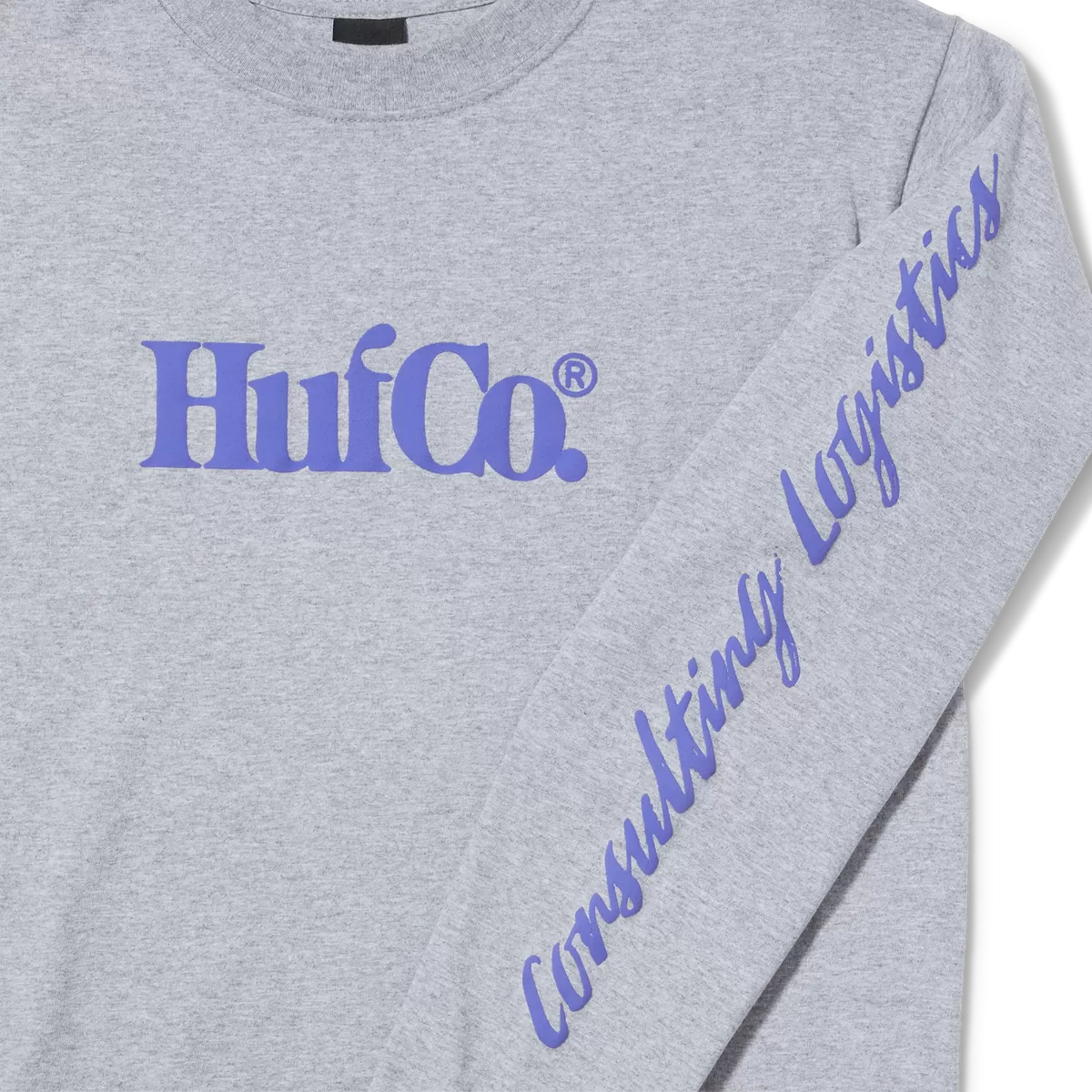 HUF HUF CO L/S TEE-GREY