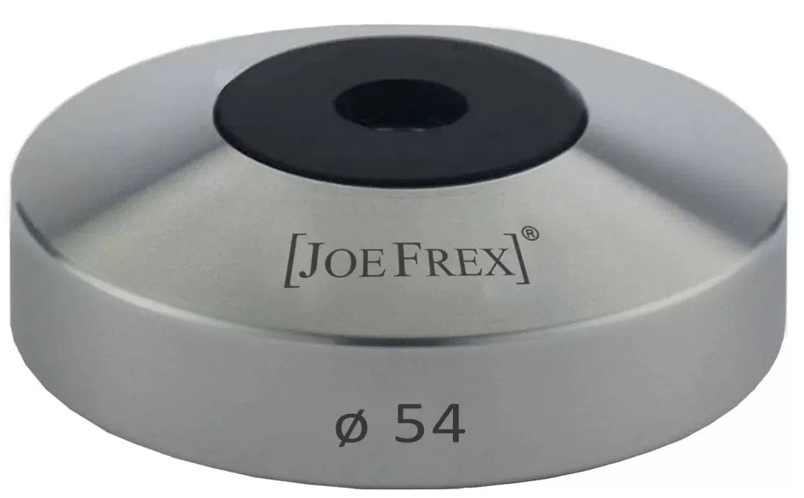 Joe Frex Tamper Base 54mm Flat Stainless Steel - M8 Thread