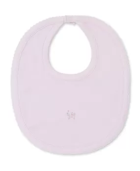 Kissy Kissy - Bib - Fleecy Sheep Pink