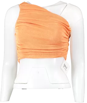 Kiwi & Co. Orange One Shouldered Top UK S