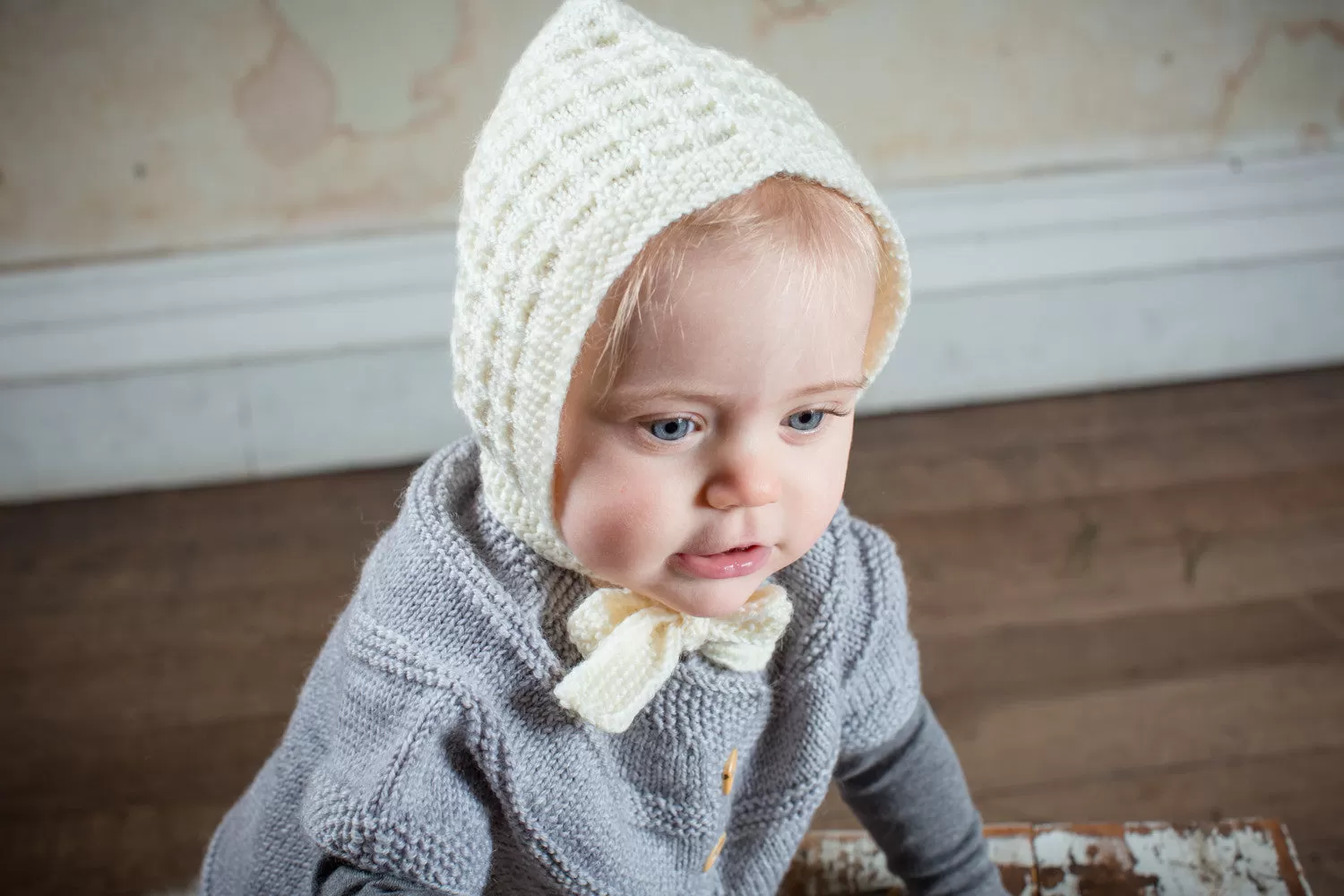 Lace Bonnet, Cream