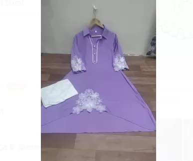 Lilac Kurti Pant Set UK Next Day