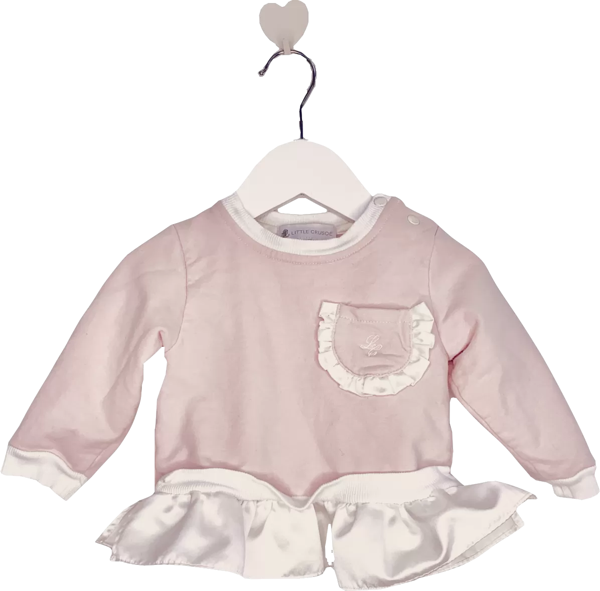 Little Crusoe Pink Thandie Lounge Top 9-12 Months