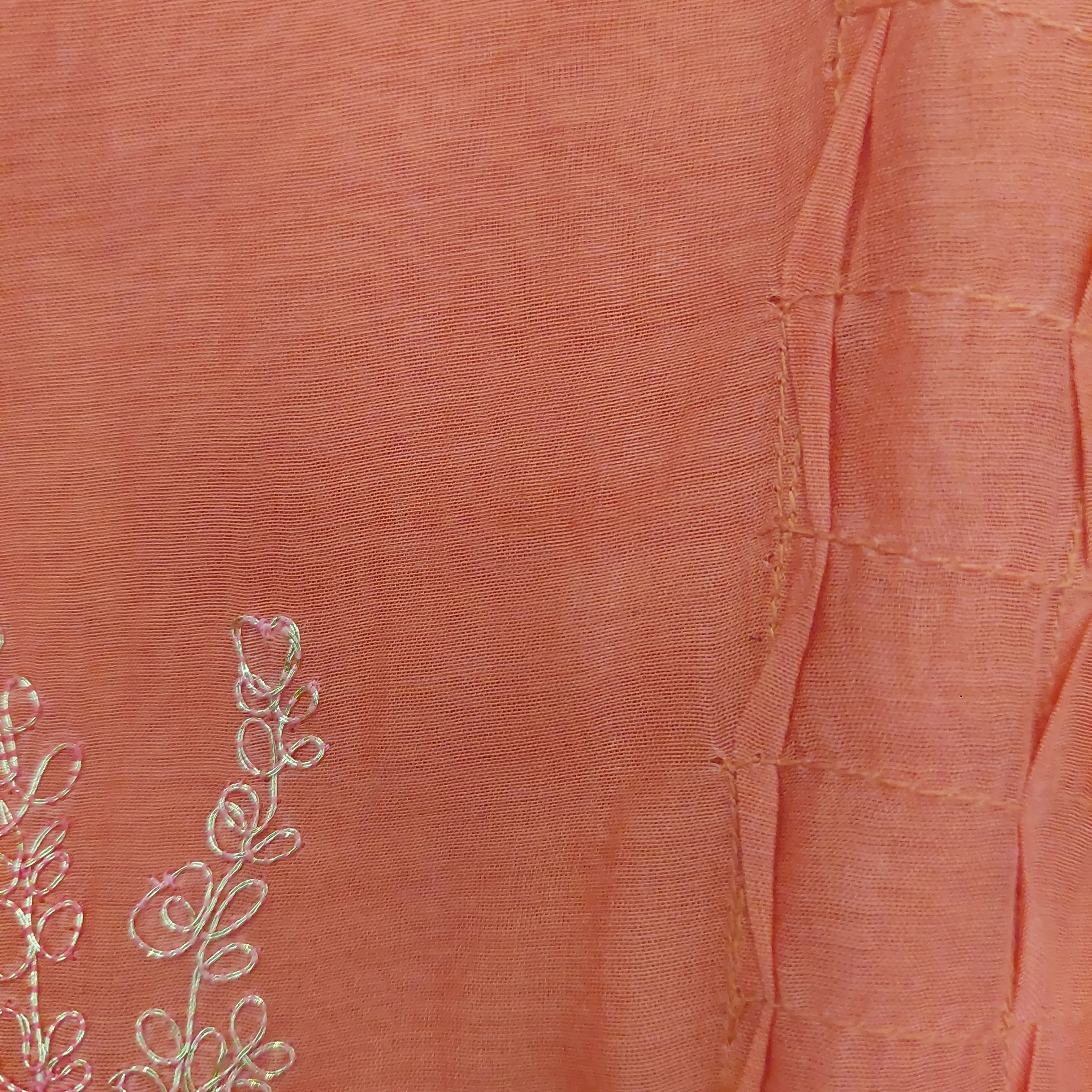 Miraka by Misha Lakhani Coral Embroidered Kurta | Pre Loved |