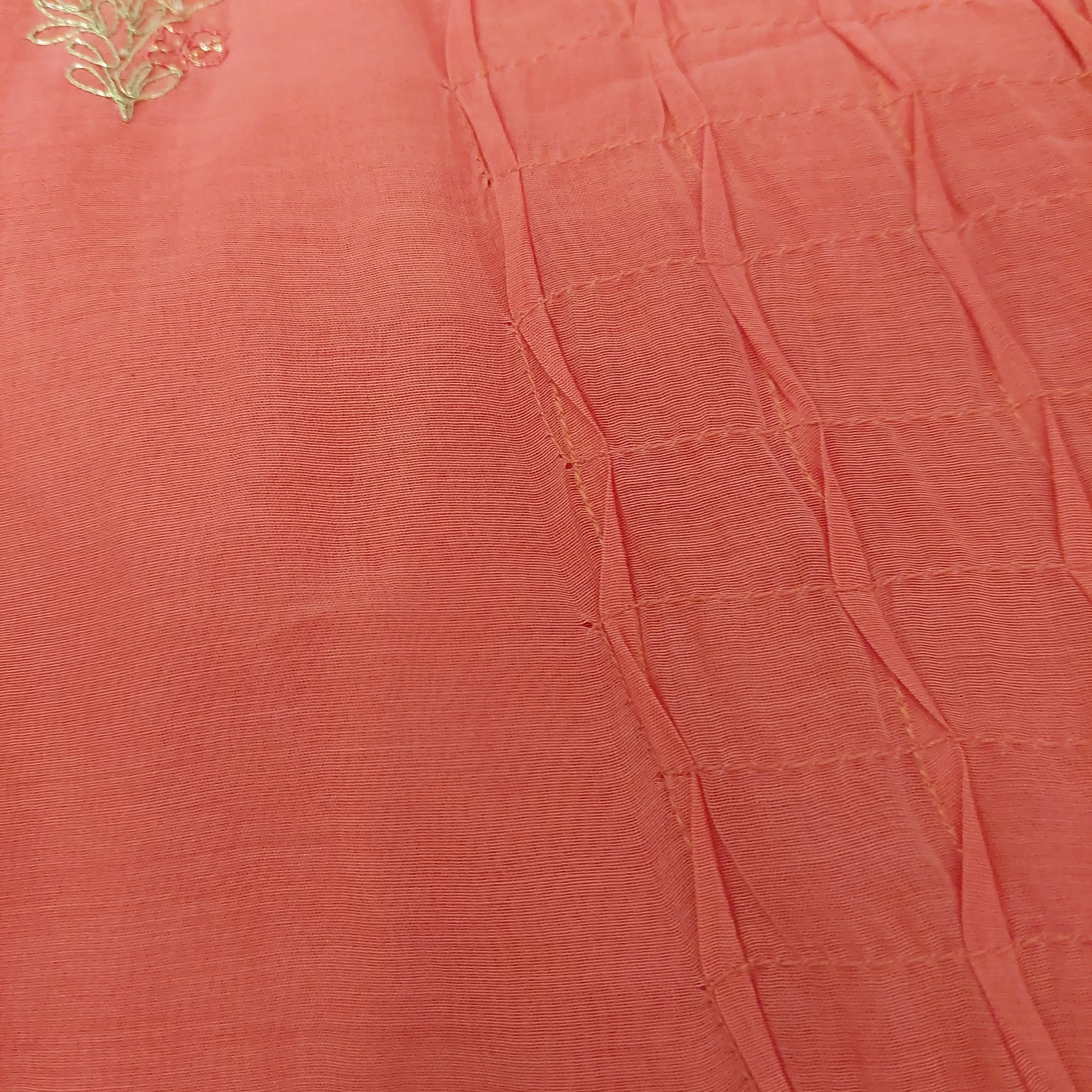 Miraka by Misha Lakhani Coral Embroidered Kurta | Pre Loved |