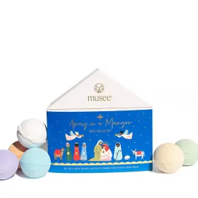 MUSEE BATH | Away in a Manger Bath Bomb Set