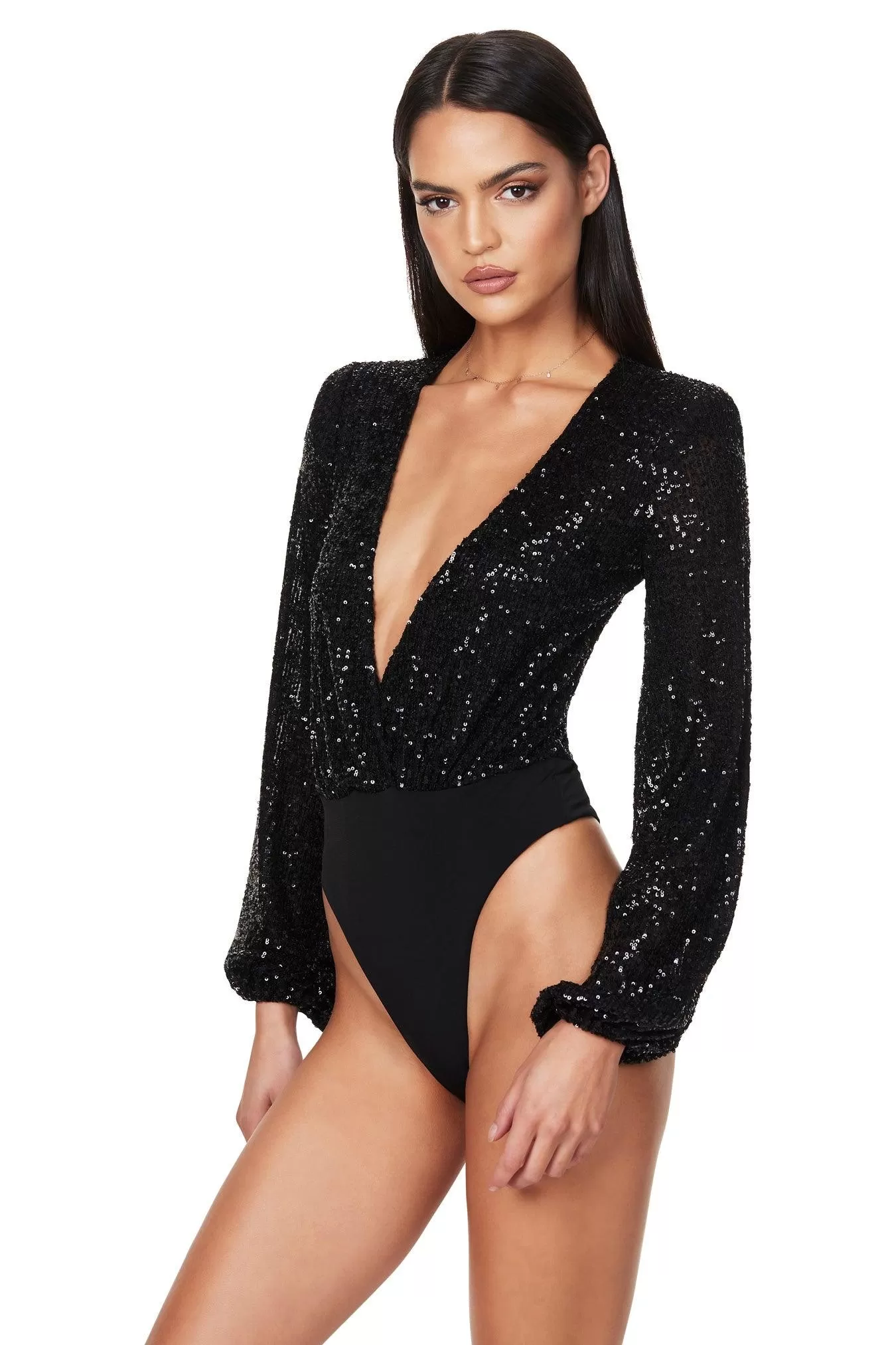 Nookie Gisele Bodysuit - Black