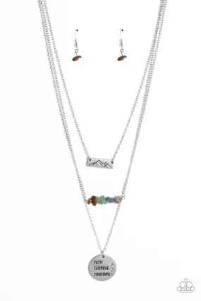 Paparazzi Accessories - Miracle Mountains - Multi Necklace