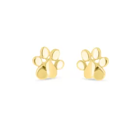 Paw Heart Studs