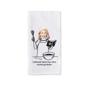 Personalized Kitchen Towel for the Cooking Show Host