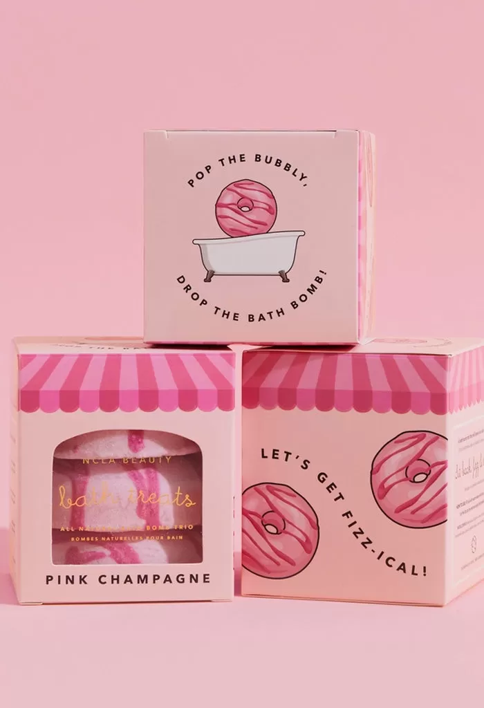 Pink Champagne Bath Treats-3 PC