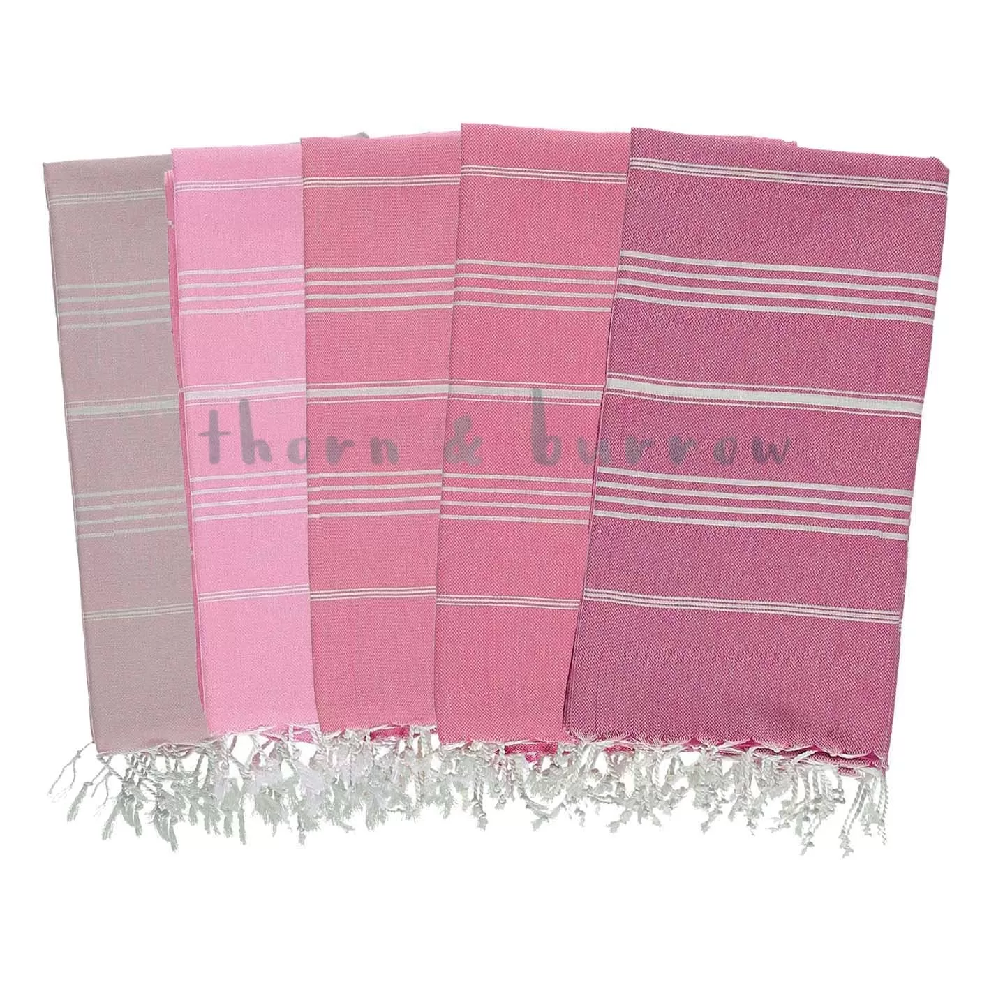 Pinks 100% Cotton Turkish Towel