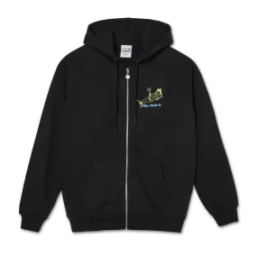 Polar Skate Co. Devil Woman Zip Hoodie Black