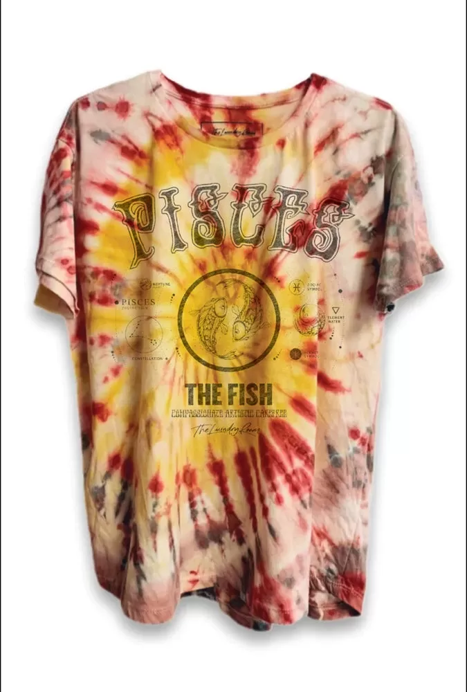 Pre-Order Dead Head Dye Zodiac Tee