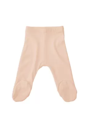 Pure Newborn shorts with feet - Pink