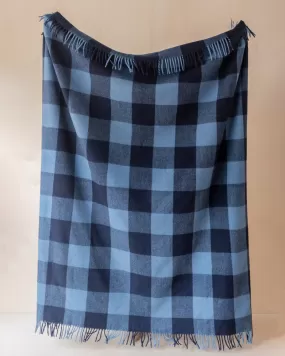 Recycled Wool Blanket - Buffalo Check