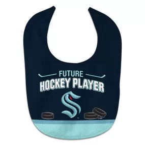 SEATTLE KRAKEN FUTURE HOCKEY PLAYER ALL PRO BABY BIB