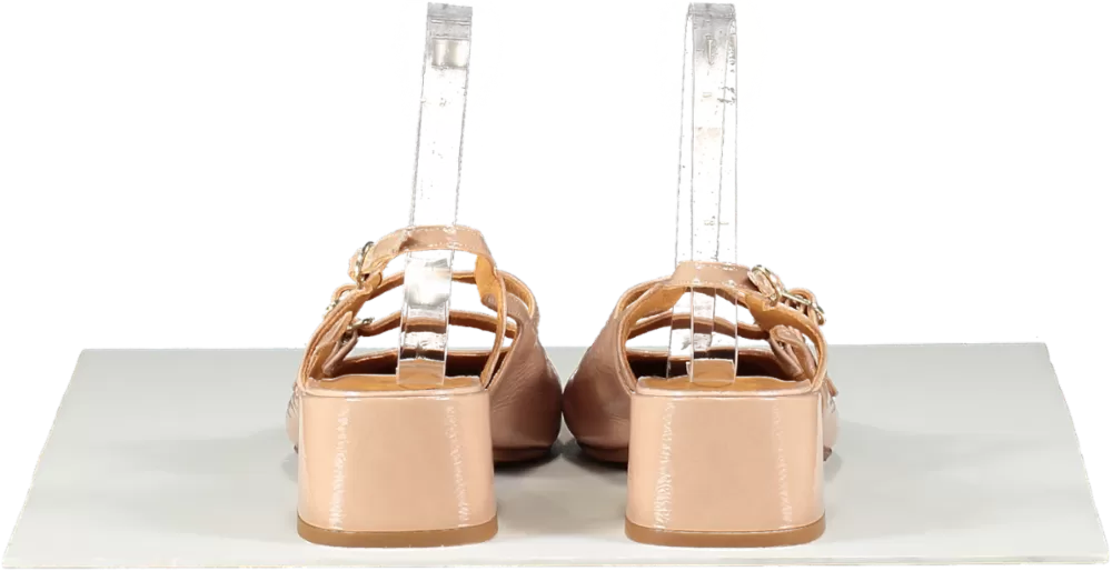 Sezane Nude Paula Babies MARY JANE SHOES UK 5 EU 38 👠