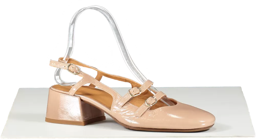 Sezane Nude Paula Babies MARY JANE SHOES UK 5 EU 38 👠