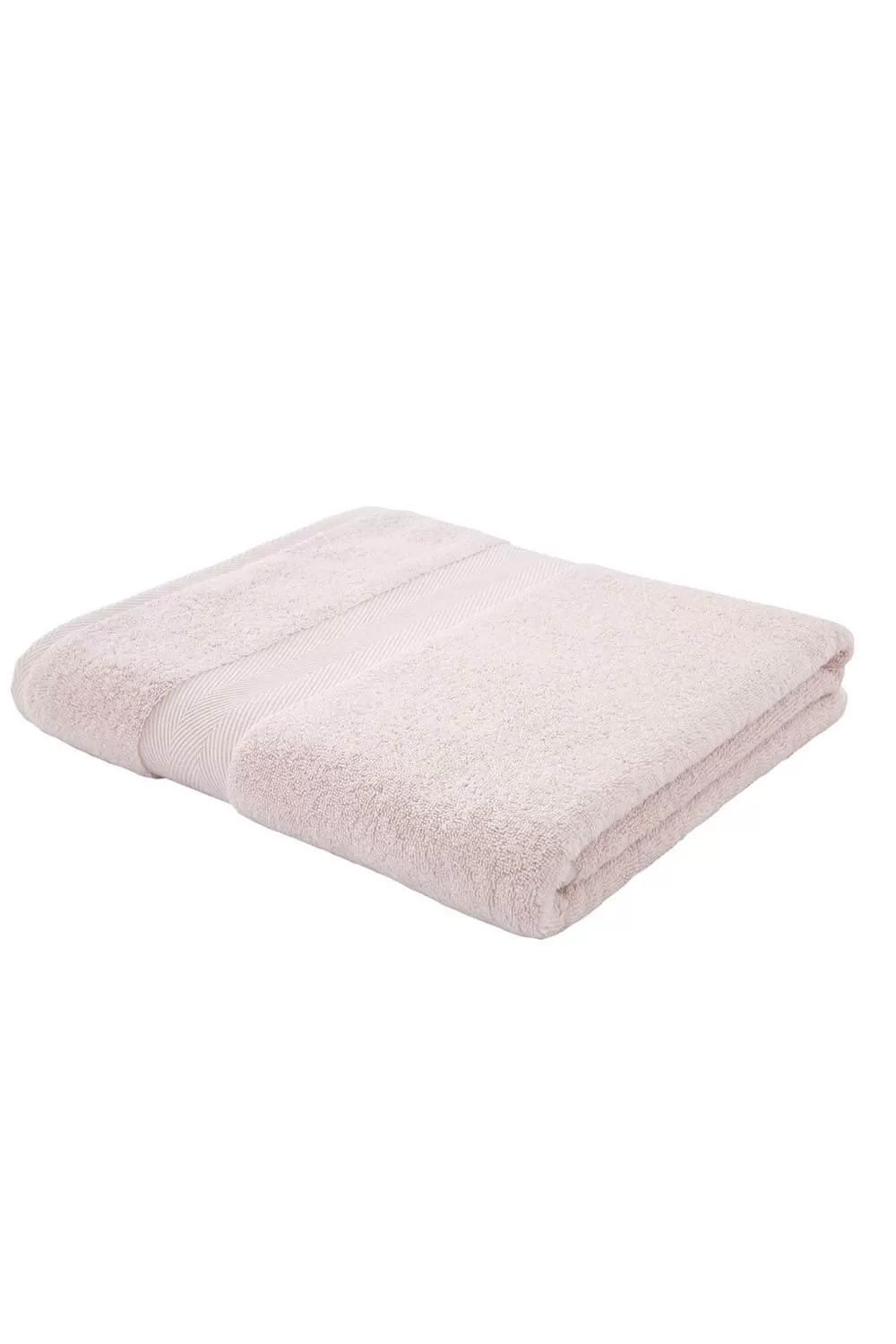 Silk Bath Sheet 100cm x 150cm - Blush