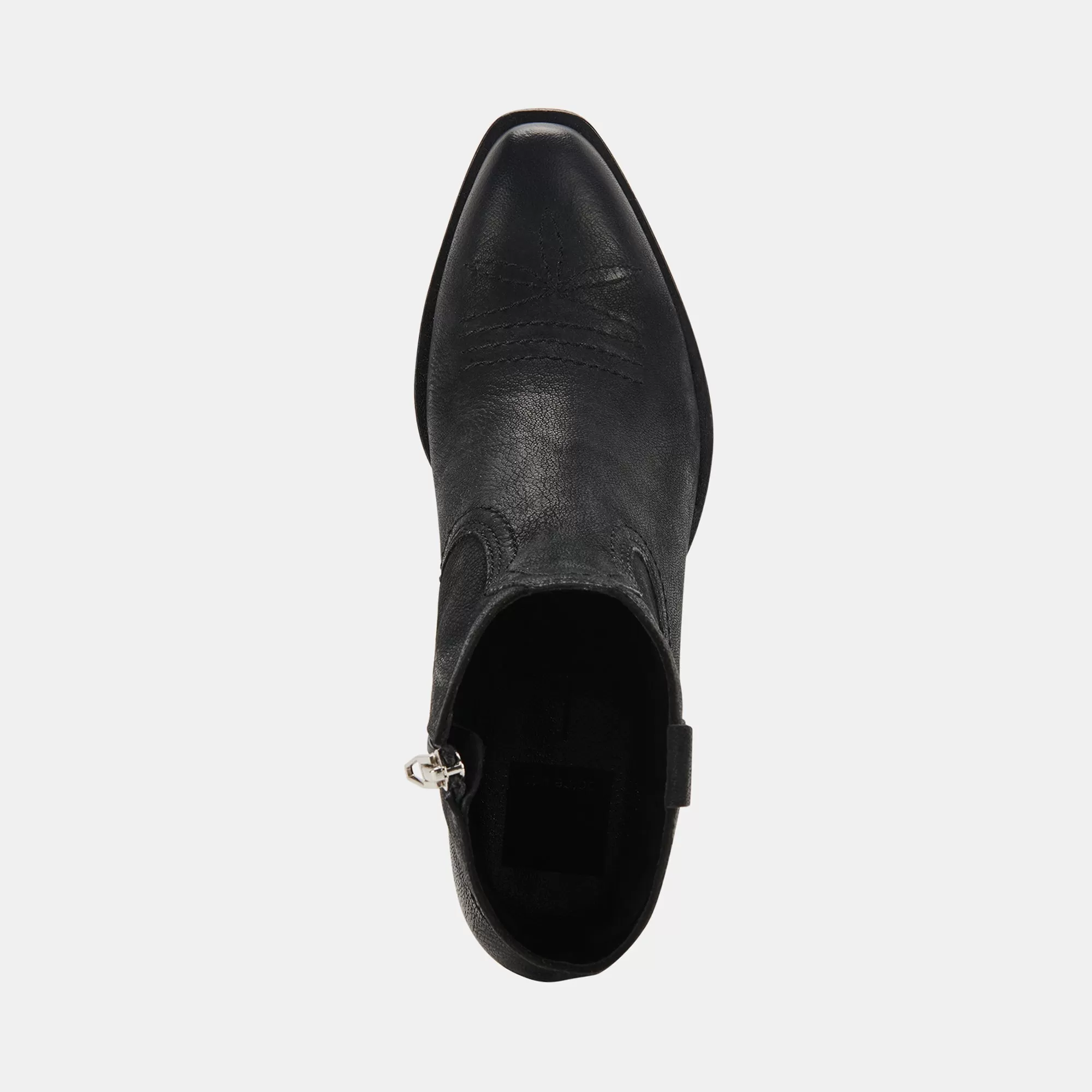 SILMA BOOTIES BLACK LEATHER