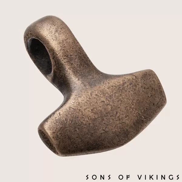 Small Solid Hammer - Bronze or Sterling Silver